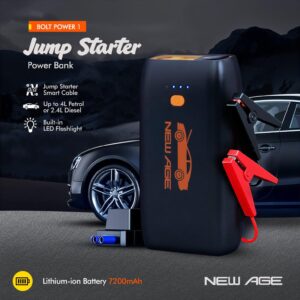 BoltPower 1 – Newage 7200mAh Car Jump Starter
