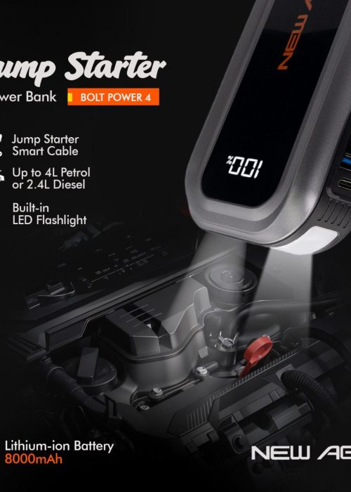 BoltPower 4 – Newage 8000mAh Car Jump Starter